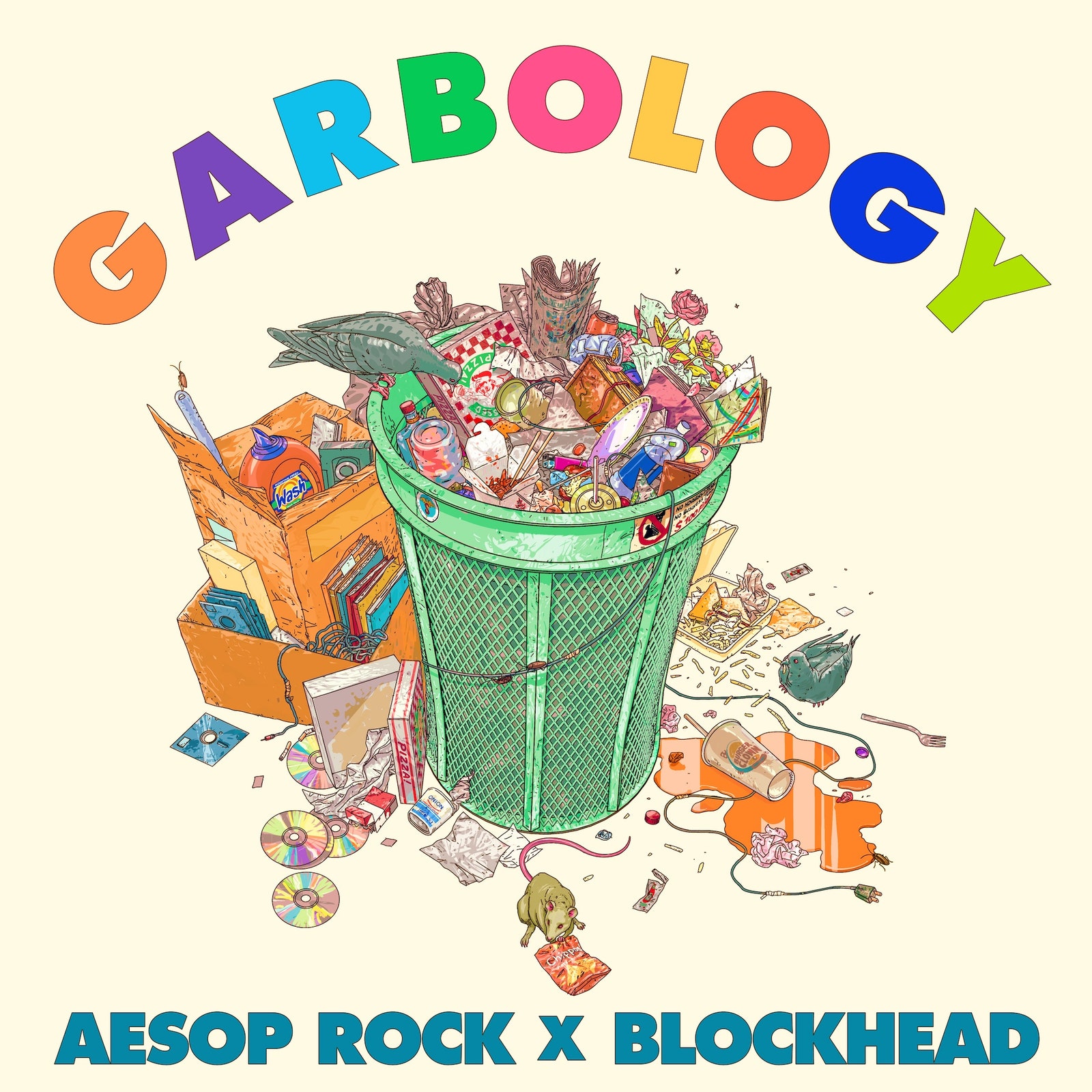 Blockhead et Aesop Rock réunis sur l'album Garbology Goûte Mes Disques